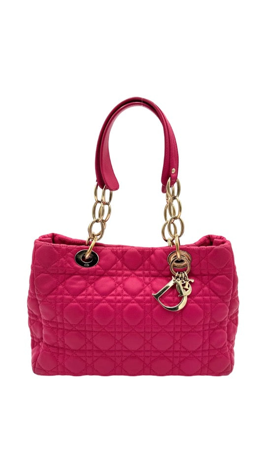 Z Dior Soft Shopping Tote Lambskin