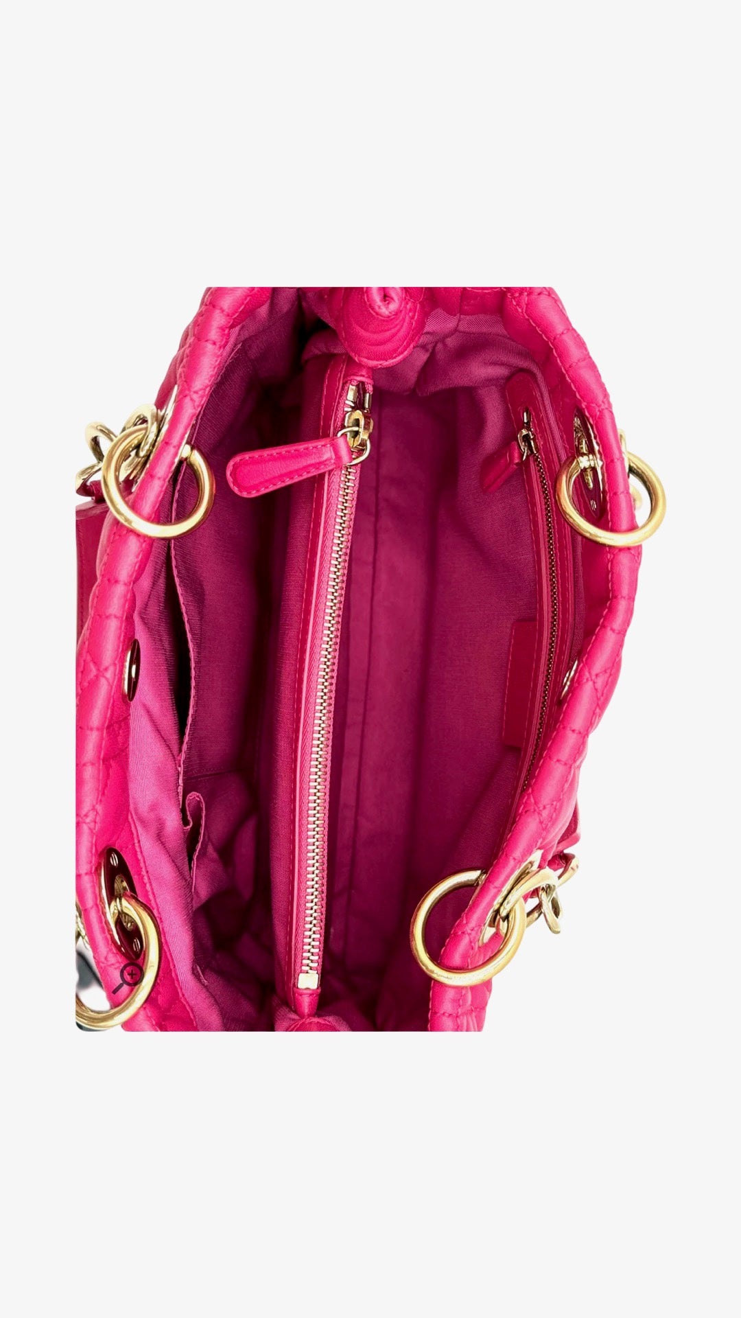 Z Dior Soft Shopping Tote Lambskin