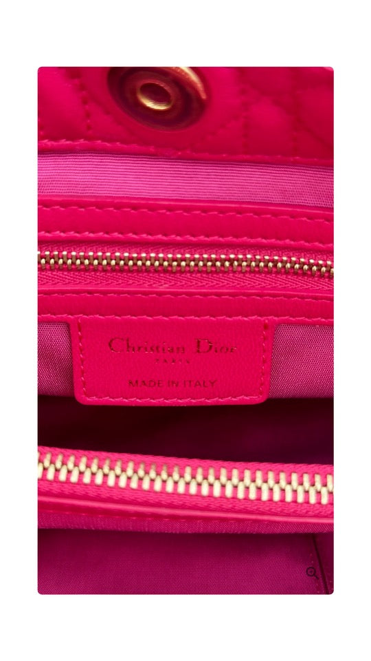 Z Dior Soft Shopping Tote Lambskin